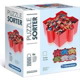 Becko Stackable Puzzle Sorting Trays Jigsaw Puzzle Sorters with