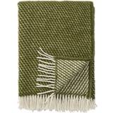 Klippan Yllefabrik Velvet Blankets Green (200x130cm)