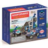 Polices Construction Kits Magformers Amazing Police Set 50pcs