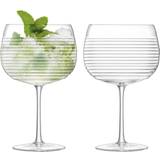 LSA International Groove Cocktail Glass 65cl 2pcs