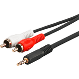 MicroConnect Gold 3.5mm - 2RCA 10m