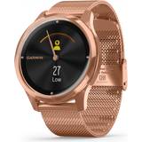 Sport Watches Garmin Vivomove Luxe 42mm Stainless Steel Case with Milanese Band