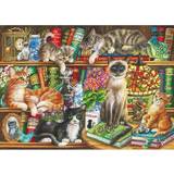 Gibsons Jigsaw Puzzles Gibsons Puss in Books 1000 Pieces