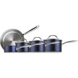Prestige Optisteel Cookware Set with lid 5 Parts