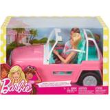 Barbie Car Jeep & 2 Dolls