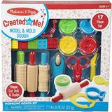 Wooden Toys Crafts Melissa & Doug Created by Me! Shape Model & Mold Modeling Dough Kit