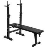 Exercise Benches & Racks tectake Weight Bench with Barbell Rack