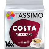 Costa americano coffee Tassimo Costa Americano 144g 16pcs 1pack