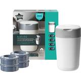 Tommee Tippee Diaper Pails Tommee Tippee Twist & Click Starter Pack 4 Refills