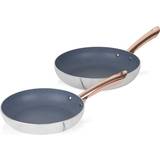 Pan Set Cookware Sets Tower Marble Rose Gold Cookware Set 2 Parts