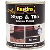 Rustins Quick Dry Step & Tile Floor Paint Black 1L