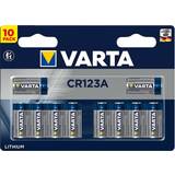 Batteries - CR123A - Camera Batteries Batteries & Chargers Varta CR123A 10-pack