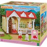 Dollhouse Dolls - Fabric Dolls & Doll Houses Sylvanian Families Sweet Raspberry Home 5393