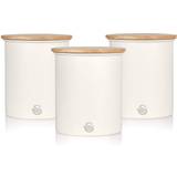 Grey Kitchen Containers Swan Nordic Kitchen Container 3pcs 1.84L