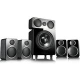 Black External Speakers with Surround Amplifier Wharfedale DX-2 HCP