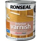 Ronseal Wood Protection Paint Ronseal Quick Dry Interior Varnish Wood Protection Antique Pine 0.25L
