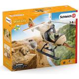Lions Play Set Schleich Animal Rescue Helicopter 42476