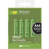 GP Batteries Batteries - Watch Batteries Batteries & Chargers GP Batteries ReCyko AAA 950mAh 4-pack