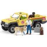 Cows Play Set Schleich Veterinarian Visit at the Farm 42503