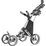 Black Golf Trolleys Caddytek Explorer V8 SuperLite 4 Wheel