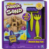 Sand Moulds Outdoor Toys Spin Master Kinetic Sand Beach Day Fun