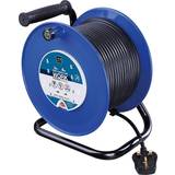 Masterplug HDCC5013/4BL-MP 4-way 50m Cable Drum