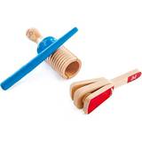 Wooden Toys Toy Castanets Hape Percussion Duo Rhythmus Set