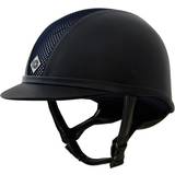 Riding Helmets Charles Owen AYR8 Plus Leather Look - Black