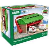 Train Accessories BRIO Train Garage with Handle 33474