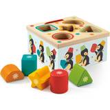 Penguins Baby Toys Djeco Geo Junzo Shape Box
