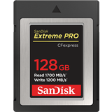 128 GB Memory Cards SanDisk Extreme Pro CFexpress 1700/1200MB/s 128GB