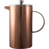 Copper Coffee Makers KitchenCraft La Cafetière Double Walled Copper Cafetiere 8 Cup