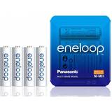 Panasonic eneloop charger Panasonic Eneloop AA 4-pack with Sliding pack