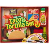 Melissa & Doug Food Toys Melissa & Doug Fill & Fold Taco & Tortilla Set