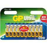 GP Batteries Ultra Plus Alkaline AA 10-pack