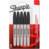 Sharpie Fine Point Permanent Marker Black 5 Pack