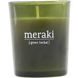 Meraki Green Herbal Small Scented Candle