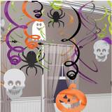 Amscan Swirl Halloween Spiders 30-pack
