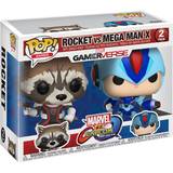 Guardians of the Galaxy Toy Figures Funko Pop! Games Rocket vs Mega Man X Marvel vs Capcom