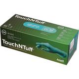 Green Disposable Gloves Ansell TouchNTuff 92-605 Disposable Glove 100-pack