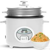 Non-stick Rice Cookers Geepas Rice Cooker with Steamer 1.8L
