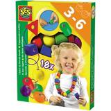 Wooden Toys Beads SES Creative I Learn to Thread Beads 14808