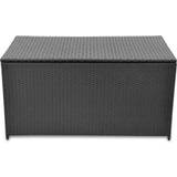Synthetic Rattan Deck Boxes Garden & Outdoor Furniture vidaXL 42498