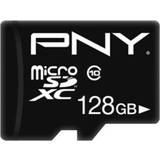 128 GB Memory Cards PNY Performance Plus microSDXC Class 10 128GB +Adapter
