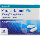 Paracetamol Plus 500mg/65mg 16pcs Tablet