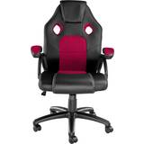 Tectake Adjustable Backrest Gaming Chairs tectake Mike Gaming Chair - Black/Red