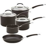 Meyer Cookware Meyer Induction Aluminium Cookware Set with lid 5 Parts