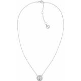 Tommy Hilfiger Stud Necklace - Silver/White