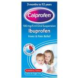 Calprofen Ibuprofen Strawberry 100mg/5ml 100ml Liquid