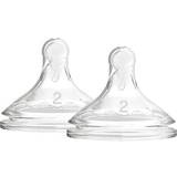 Baby Bottle Accessories Dr. Brown's Options+ Teats Level 2 2-pack